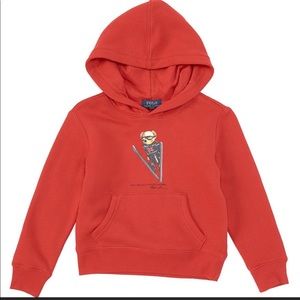 Boys Polo Ralph Lauren Bear Hoodie